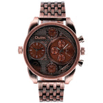 OULM's European radium imported quartz movement watches wholesale brand stainless steel male military derivative goods