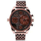 OULM's European radium imported quartz movement watches wholesale brand stainless steel male military derivative goods