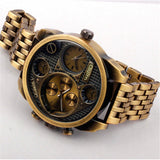OULM's European radium imported quartz movement watches wholesale brand stainless steel male military derivative goods