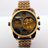 OULM's European radium imported quartz movement watches wholesale brand stainless steel male military derivative goods