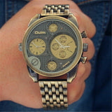 OULM's European radium imported quartz movement watches wholesale brand stainless steel male military derivative goods