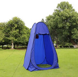 Outdoor shower, bathing and changing tent