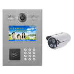 Door interphone visually intelligent city entrance guard interlocking OEM processing manufacturer's mobile unlock door