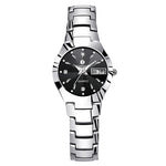 Fansico Fan Poem 2021 New Tungsten Mens Watch Dual Calendar Table 1192 Non Mechanical Watches