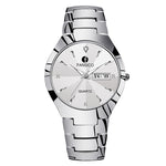 Fansico Fan Poem 2021 New Tungsten Mens Watch Dual Calendar Table 1192 Non Mechanical Watches