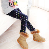 Girls' warm leggings