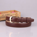 Korean fashion Pu decorative wide belt, female quality alloy buckle belt