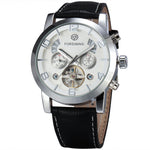 The 165 Men  Casual Fashion  Fusini Large Dial Tourbillon Automatic Mechanical Watches