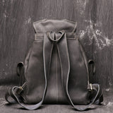 Backpack women crazy horse leather