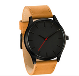 Men's large dial military sports watch day sell thousands of casual men's wear leather band watch