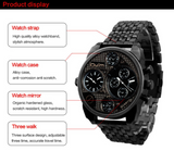 OULM's European radium imported quartz movement watches wholesale brand stainless steel male military derivative goods