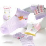 Children's Mesh Girls Lace Breathable Sweat Socks