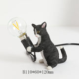 Nordic Creative Mini Animal Cat Table Lamp