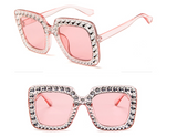 Square diamond sunglasses