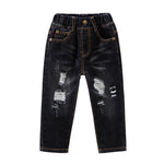 Ripped Jeans Washed Boy European Style