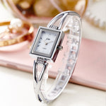 Women's Fashion Electronic Retro Waterproof Steel Band Student Bangle Bracelet Watch