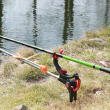 360 Degree Adjustable Fishing Pole Holder Universal Fishing Foldable Bracket Sea Lake Fish Rod Rack Stand Fishing Accessories